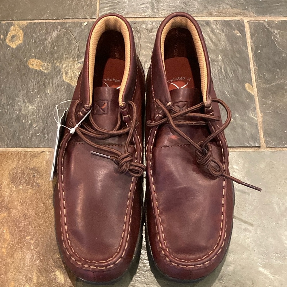 Twisted X youth size 6 Leather shoes